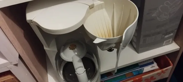 Cafetera Bosch Blanca