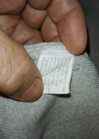 Maglioncino unisex grigio M/L