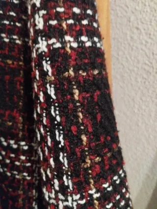 Chaqueta cuadros mujer talla L