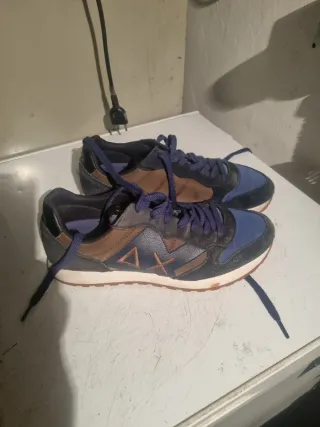 Scarpe SUN68 Uomo Blu/Marrone Tg 44