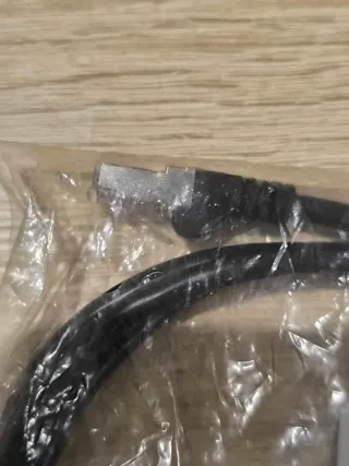 Cavo Ethernet PremiumCord Cat 6a S/FTP Nero