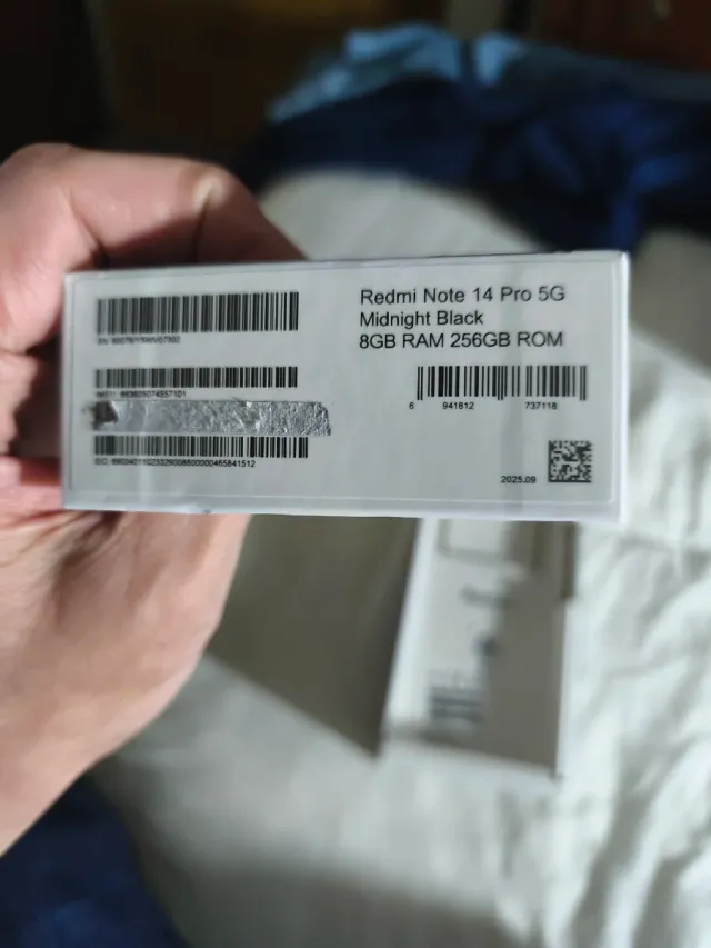 Caixa Redmi Note 14 Pro 5G