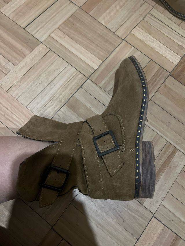 Botines Marrones Talla 38.