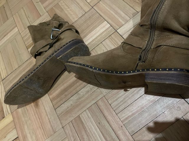 Botines Marrones Talla 38.