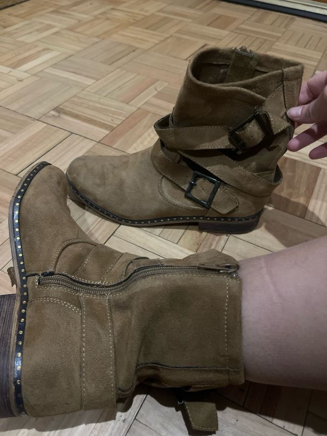 Botines Marrones Talla 38.