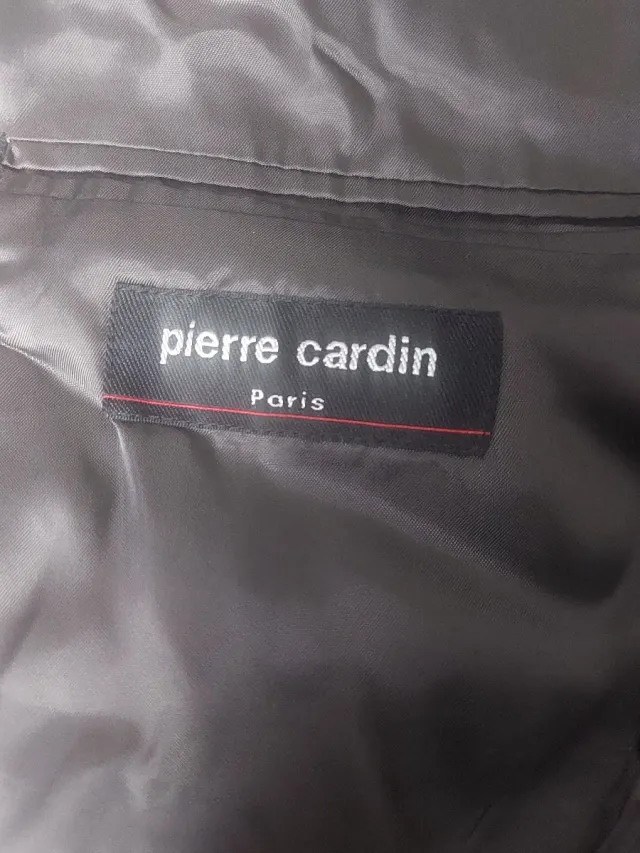 Traje Pierre Cardin Negro Hombre