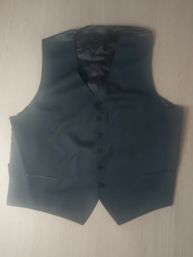 Traje Pierre Cardin Negro Hombre