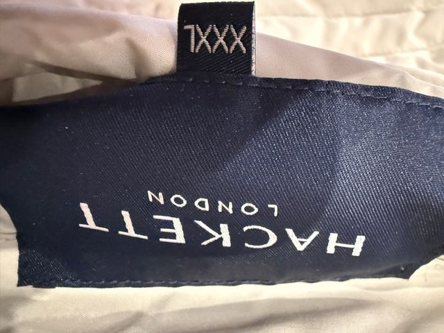 Chaleco Hackett Crudo Talla XXXL