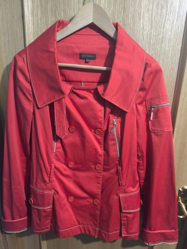 Chaqueta Adolfo Dominguez Roja Talla 42