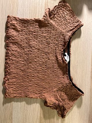 Top de Subdued marron