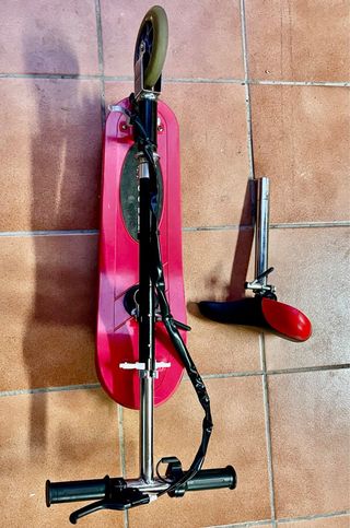 Patinete Eléctrico E-Scooter Rojo con luces