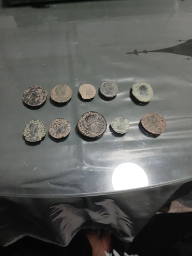 Lote de Monedas Romanas Antiguas