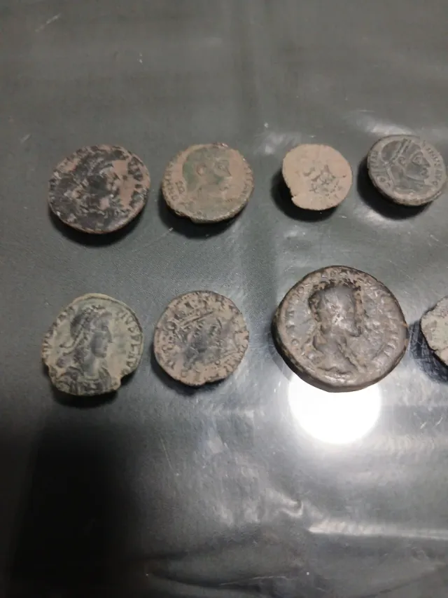 Lote de Monedas Romanas Antiguas