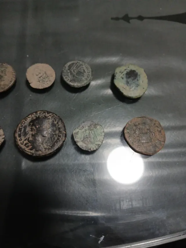 Lote de Monedas Romanas Antiguas