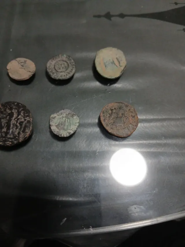 Lote de Monedas Romanas Antiguas