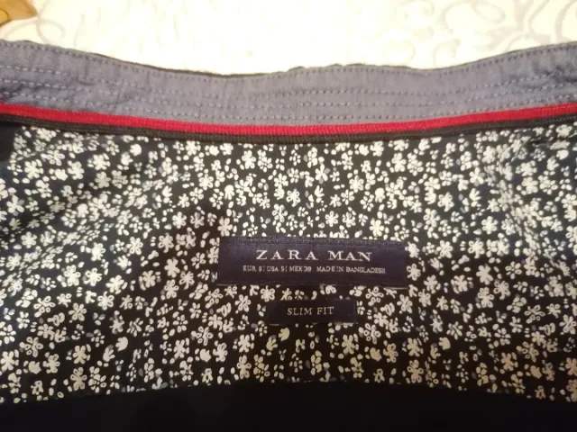 Camisa Zara Rosa Talla S