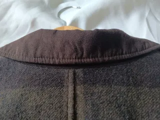 Chaqueta entallada cuadros Talla L