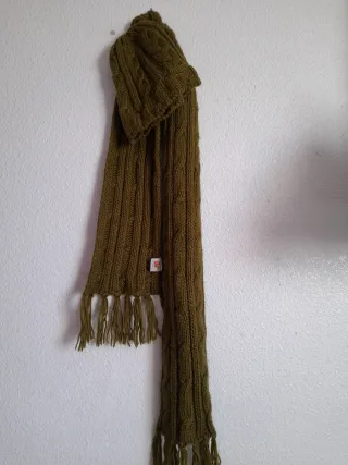 Conjunto bufanda y gorro lana