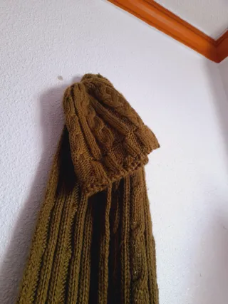 Conjunto bufanda y gorro lana