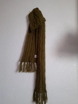 Conjunto bufanda y gorro lana