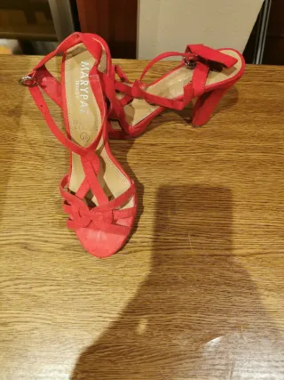 Sandalias Marypaz Rojas Talla 36