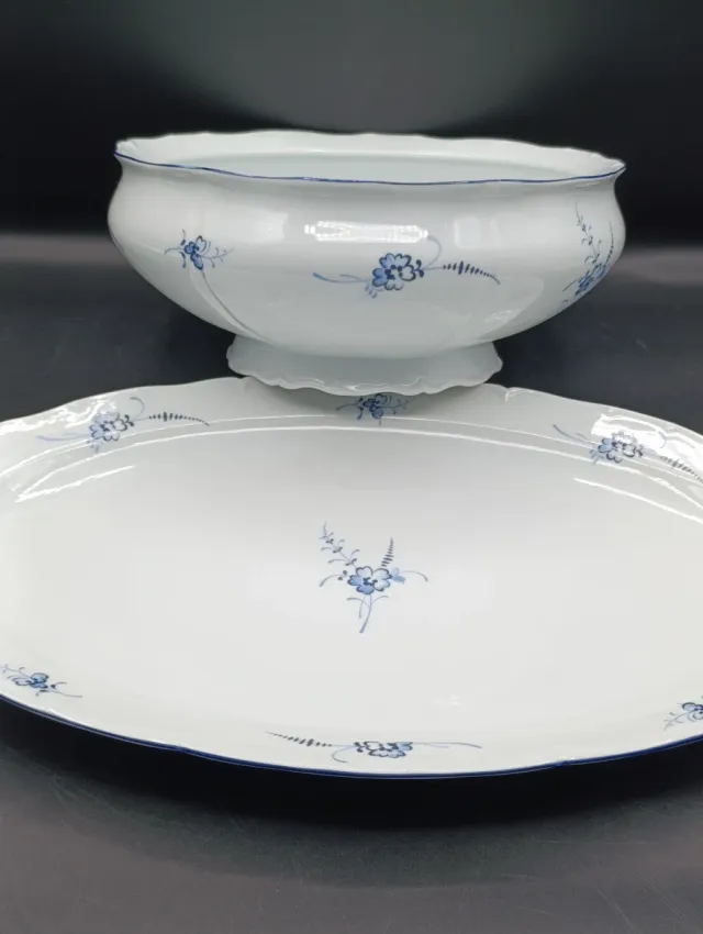 Set Vajilla porcelana Limoges de Sologne