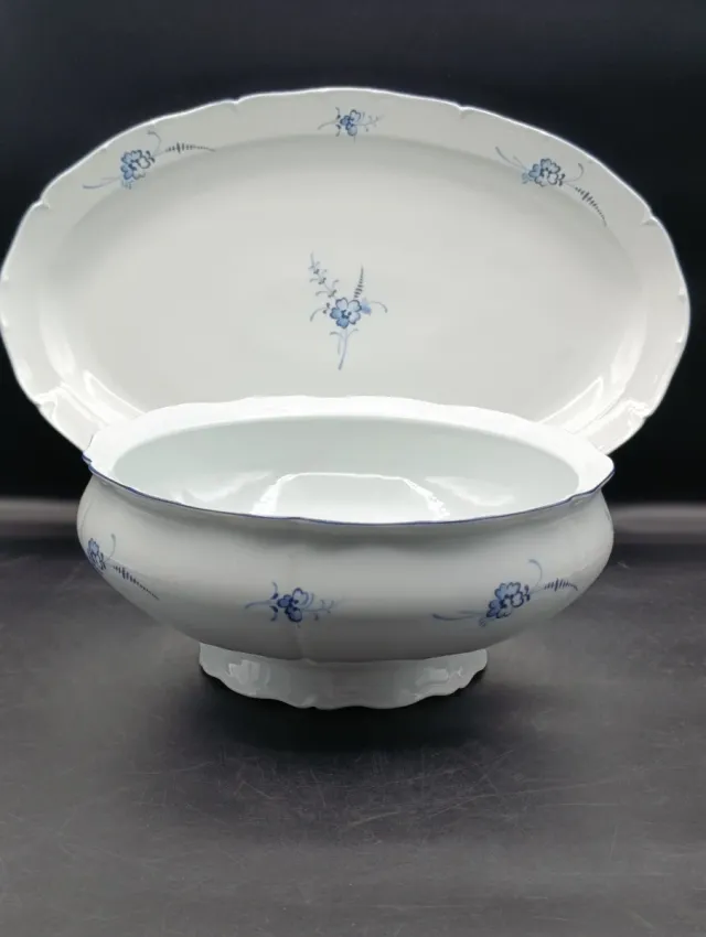 Set Vajilla porcelana Limoges de Sologne