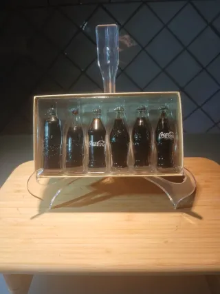 Collezione 6 Mini Bottiglie Coca Cola