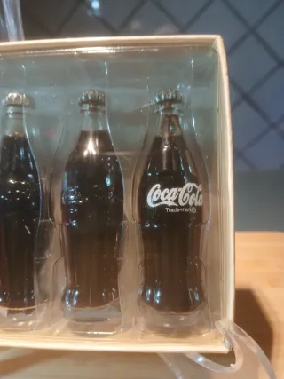 Collezione 6 Mini Bottiglie Coca Cola