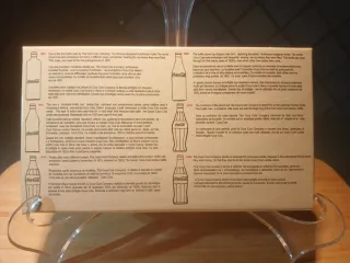 Collezione 6 Mini Bottiglie Coca Cola