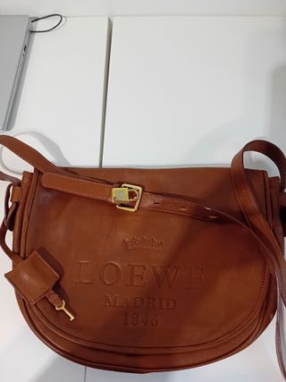 Bolso bandolera Loewe marrón