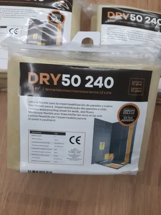 3 Membranas Impermeabilizantes DRY50 240