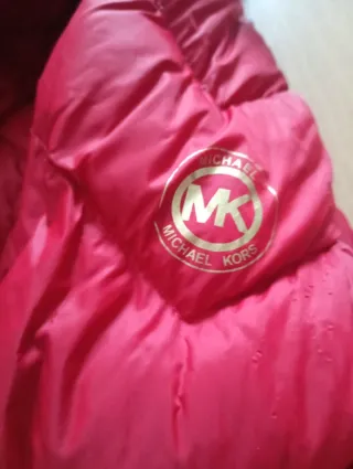 Plumífero Michael Kors Rojo