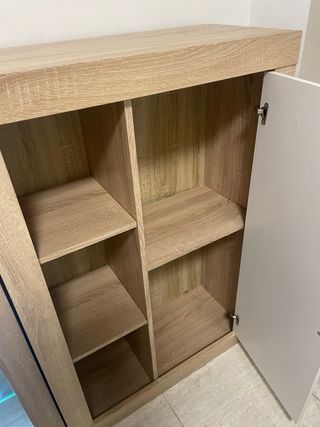 Muebles de salón modernos con LED