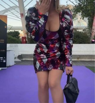 Vestido Sfera lentejuelas