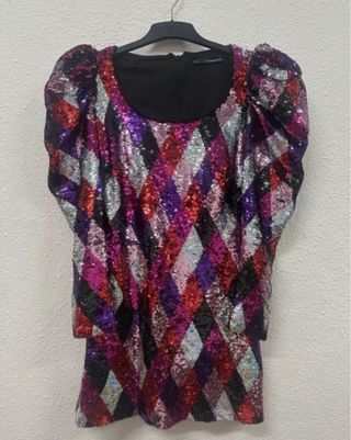 Vestido Sfera lentejuelas