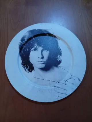 Piatto decorativo Jim Morrison