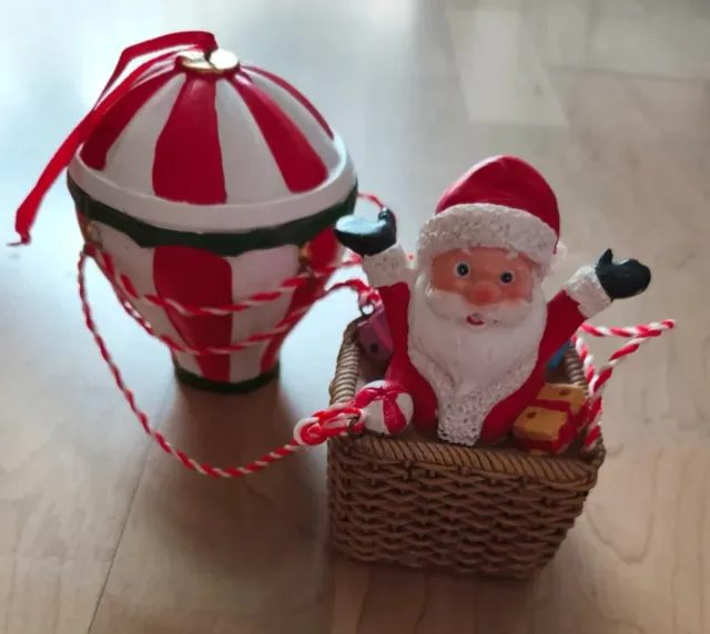 Figura Papá Noel Cerámica. Nuevo