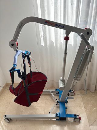 GRUA PARA PERSONAS POWERLIFT 135 KG CON ARNÉS