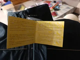 Parka de abrigo y de protección de mangas desmonta