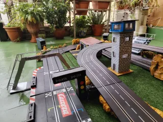 Maqueta carrera Evolution Scalextric