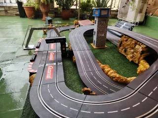 Maqueta carrera Evolution Scalextric