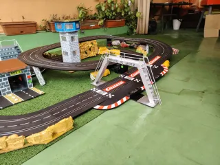 Maqueta carrera Evolution Scalextric