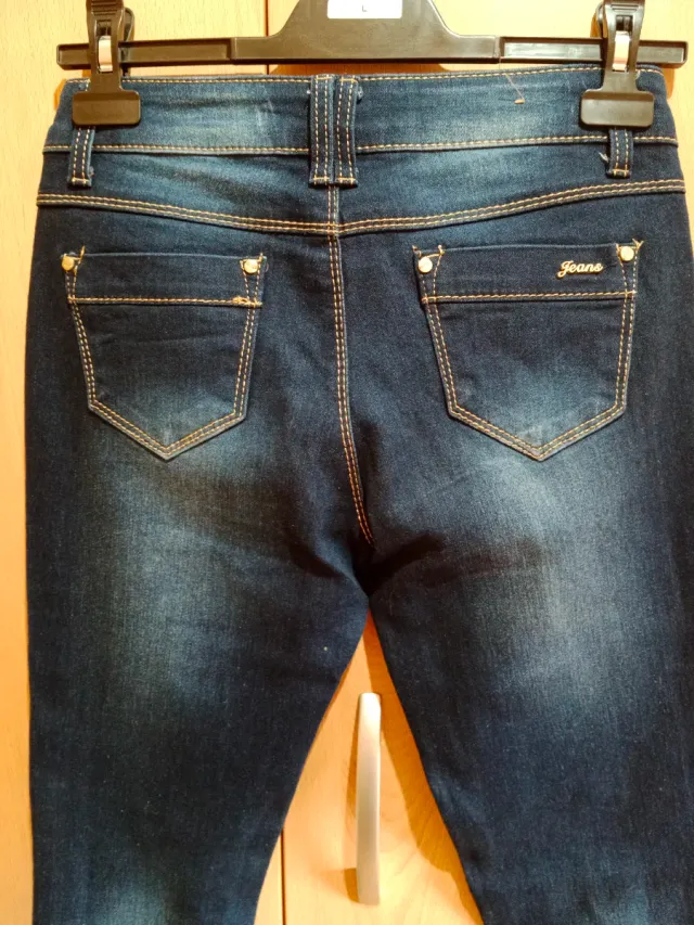 Vaqueros Aureus Jean Azules Rotos