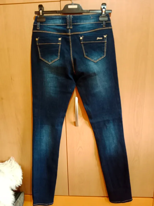 Vaqueros Aureus Jean Azules Rotos