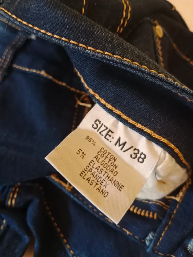 Vaqueros Aureus Jean Azules Rotos