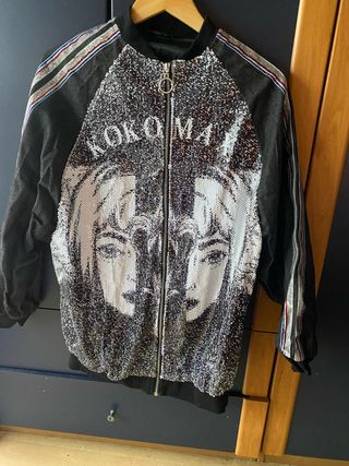 Chaqueta bomber lentejuelas KOKOMA