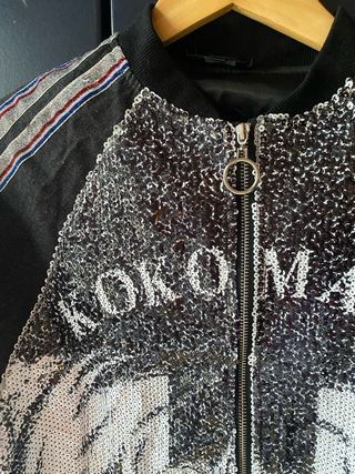Chaqueta bomber lentejuelas KOKOMA