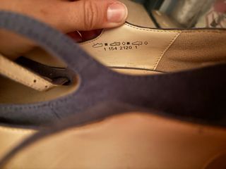 Zapatos Graceland T-Strap Azul/Gris