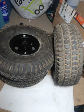 Ruedas inflables para carretilla 4.00/4